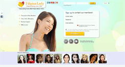 Desktop Screenshot of filipinalady.com